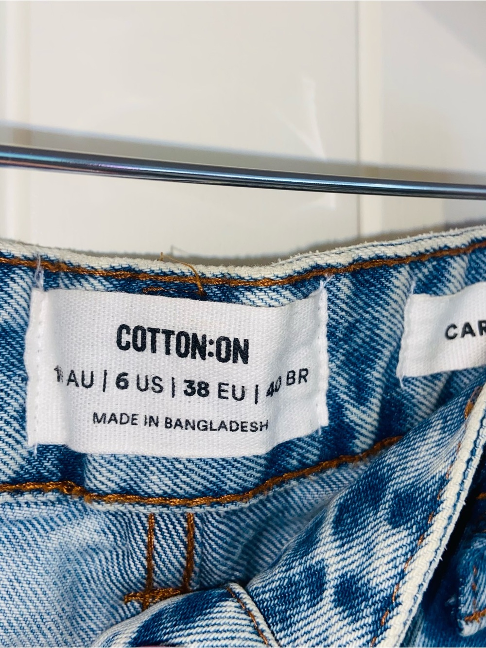 Cotton On wide leg carpenter jeans - Picture 6 of 7